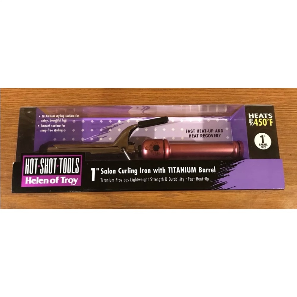 Hot Shot Tools Helen of troy 1” salon curling iron